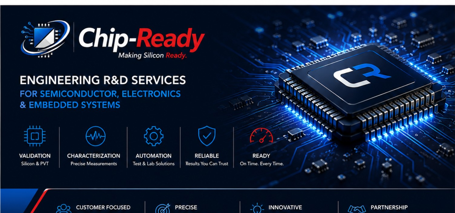 Chip-Ready engineering R&D capabilities banner
